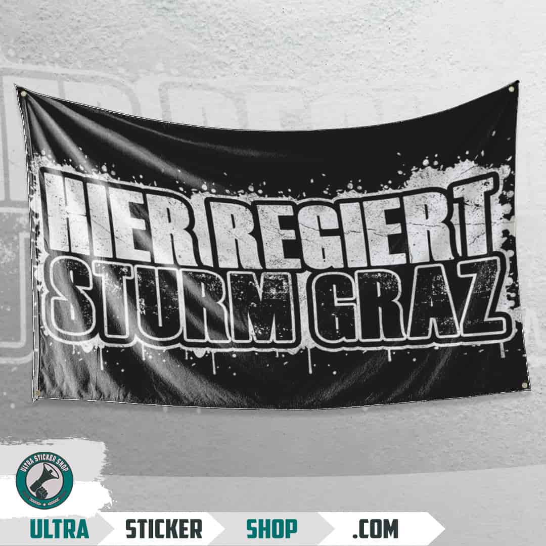 Hier Regiert Sturm Graz Flag
