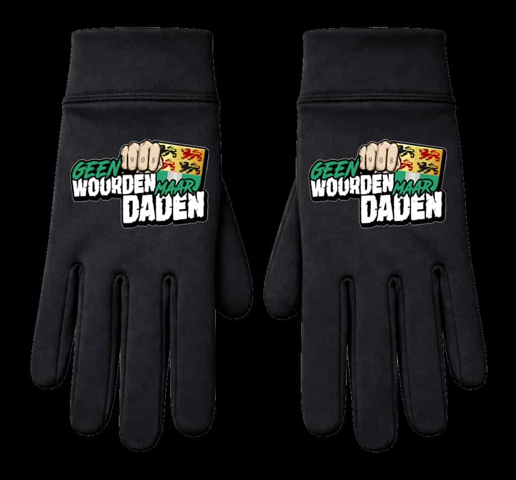 Geen woorden maar daden Gloves