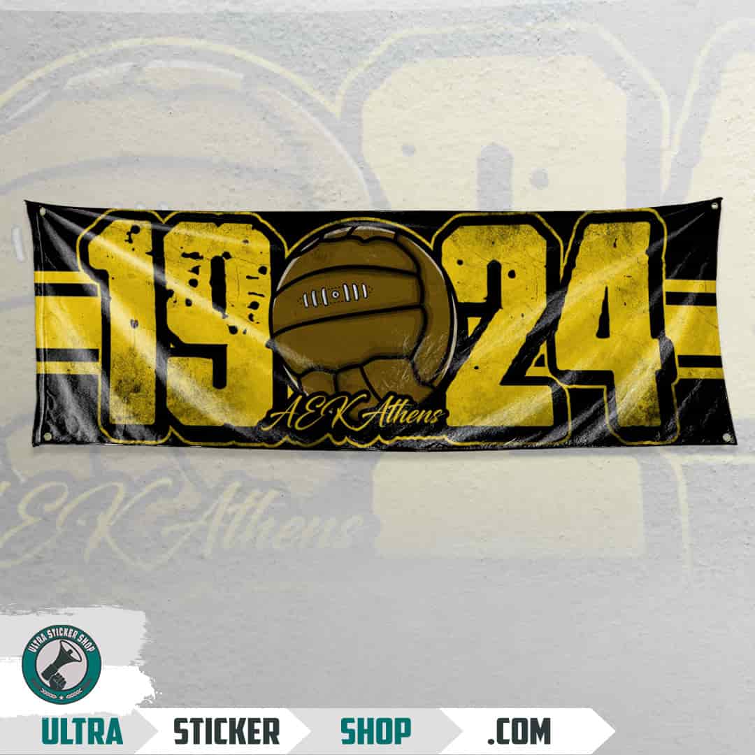 AEk Athens 1924 Flag