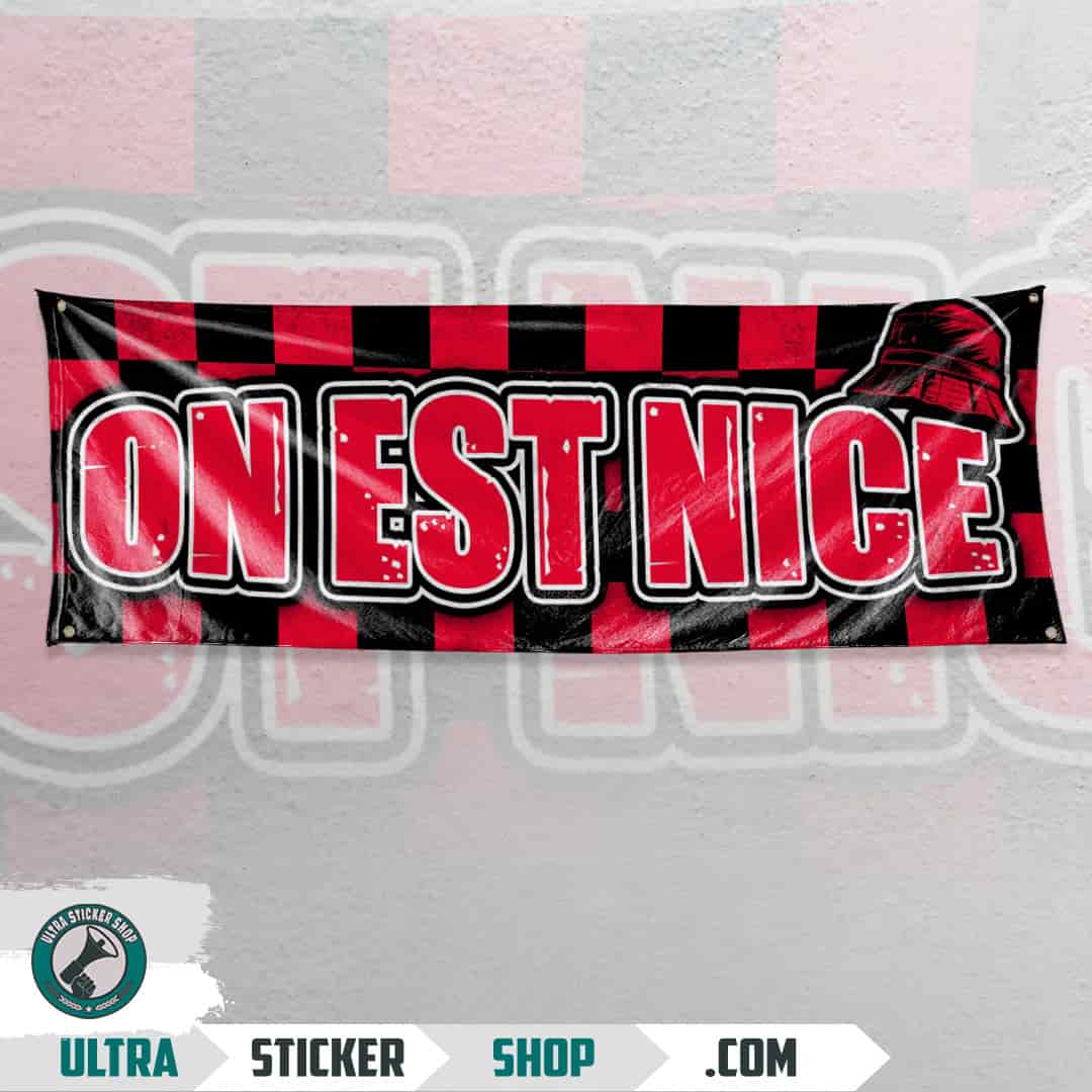 On Est Nice Flag