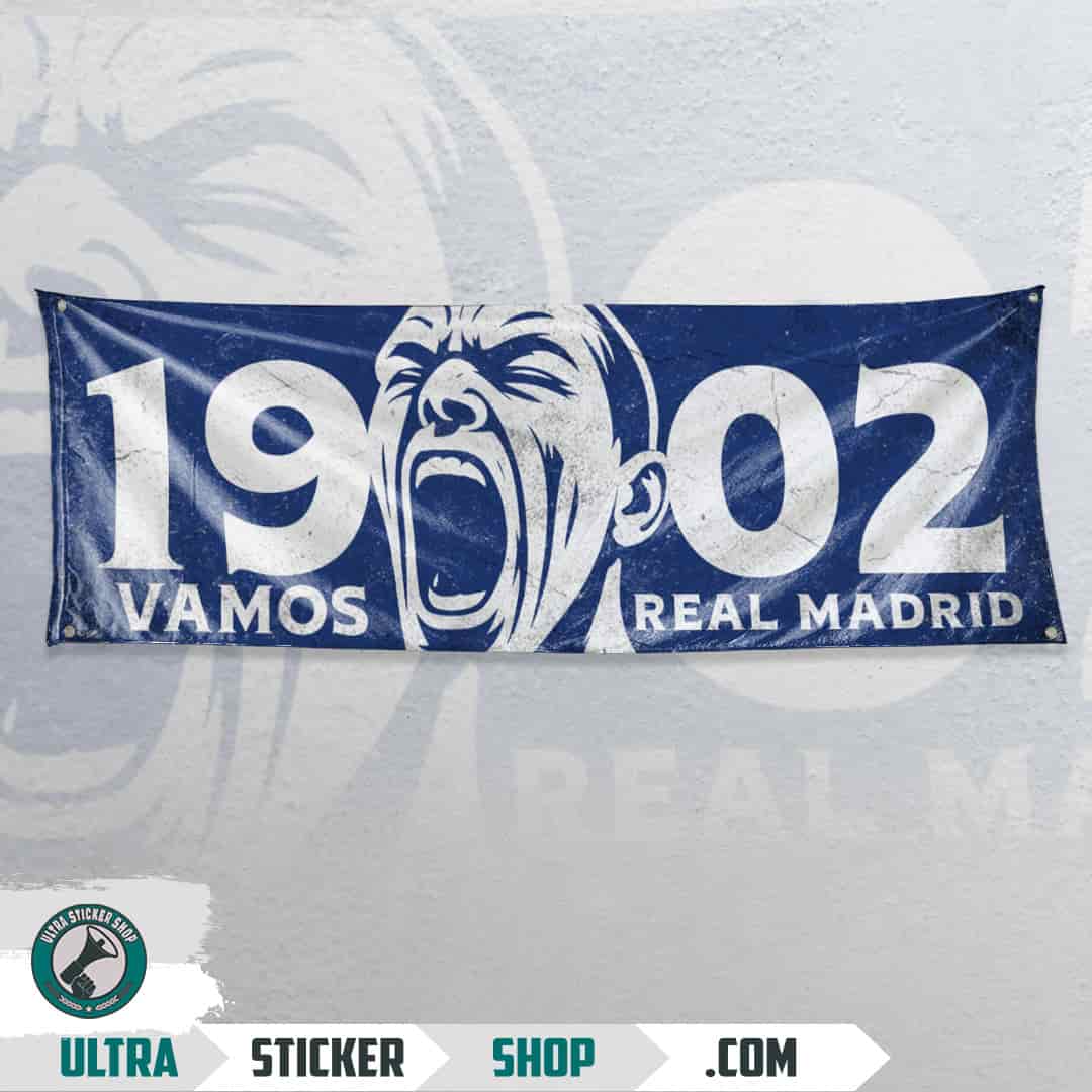 Vamos Real Madrid 1902 Flag