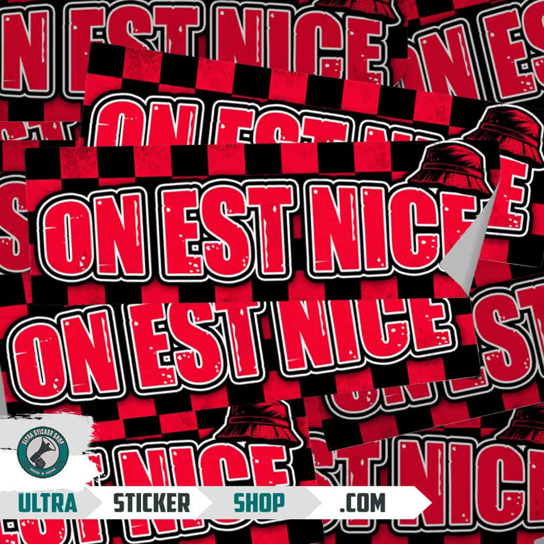 On Est Nice Stickers
