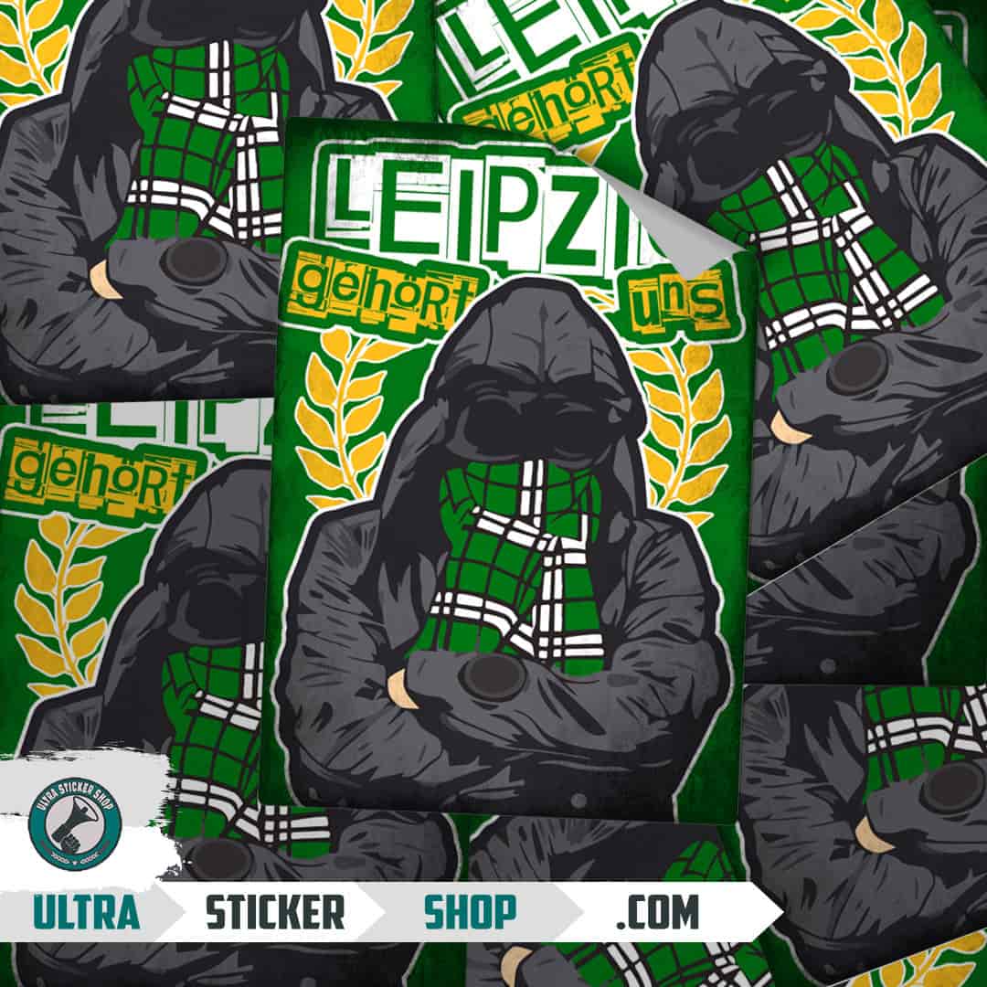 Leipzig gehort uns Stickers