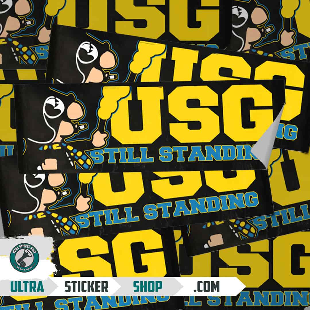 USG Still standing Stickers