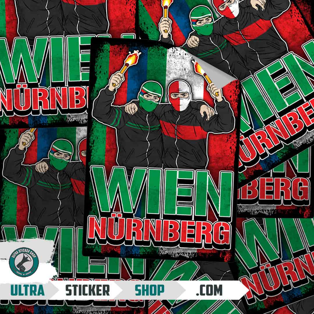 Wien X Nürnberg Stickers