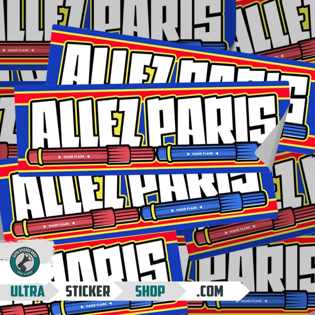 Allez Paris Stickers