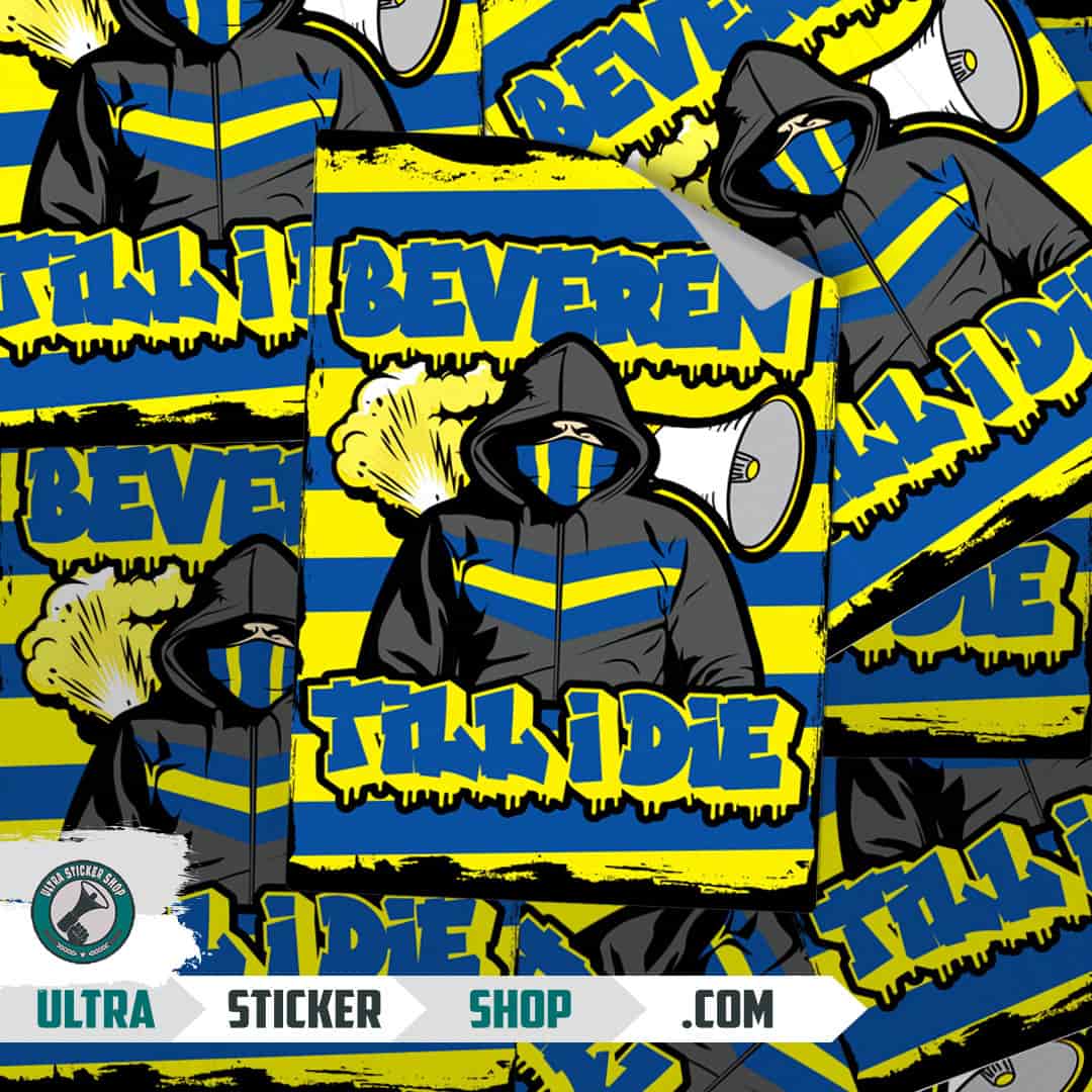Beveren till I die Stickers
