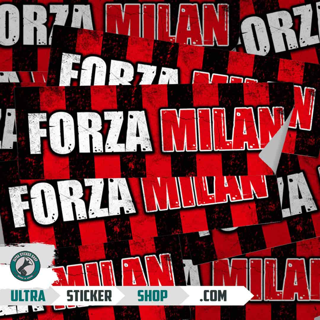 Forza Milan Stickers