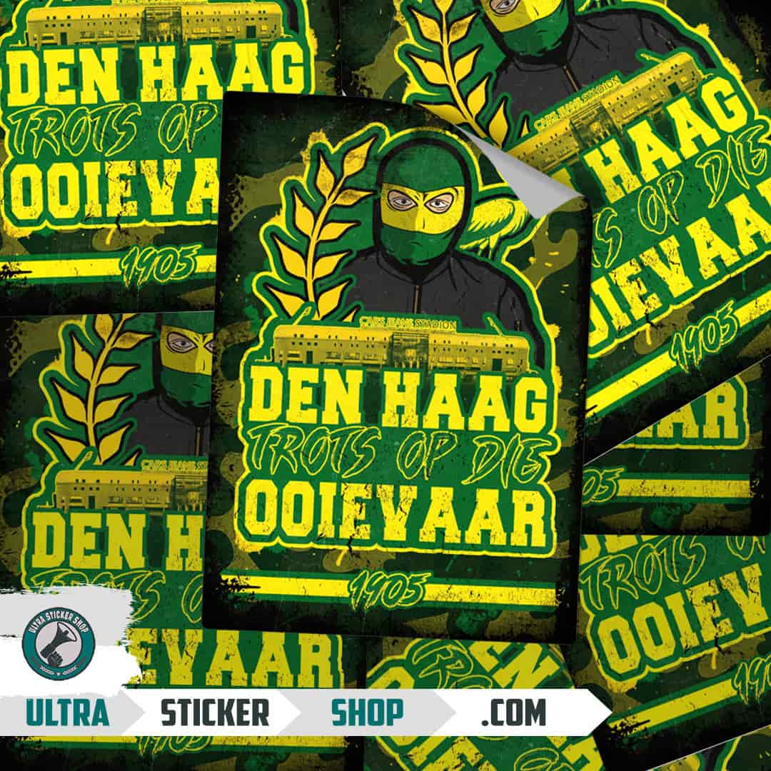 Den Haag trots op die ooievaar Stickers