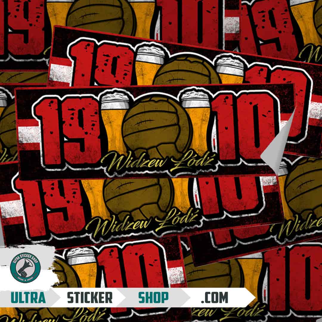 Widzew Łódź 1910 Stickers