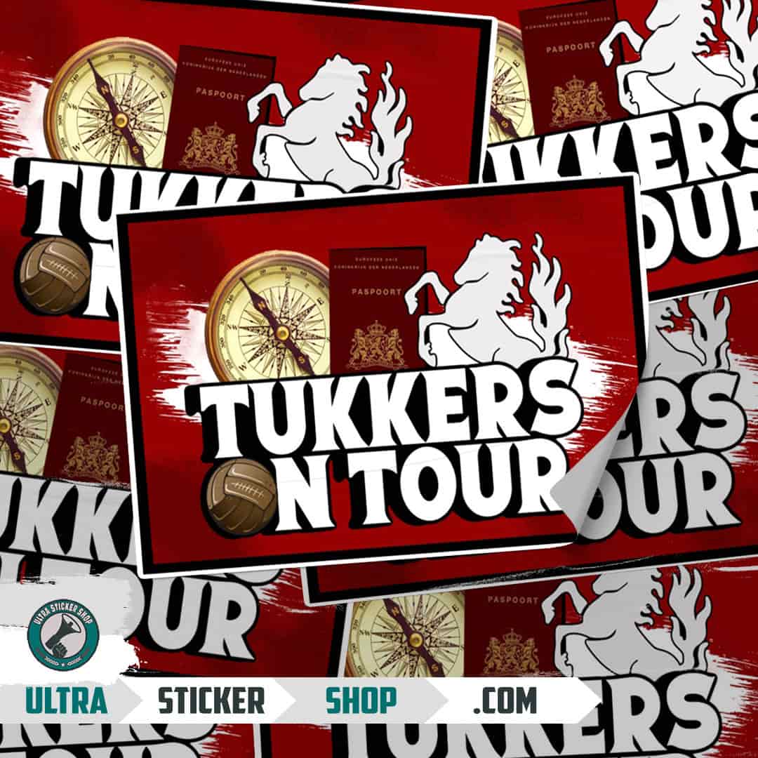 Tukkers on tour Stickers