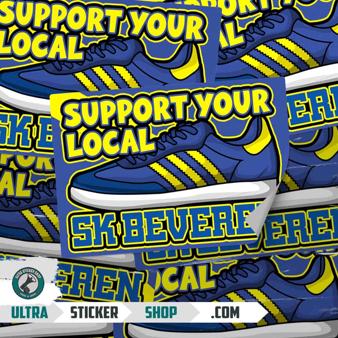 Support your local SK Beveren Stickers