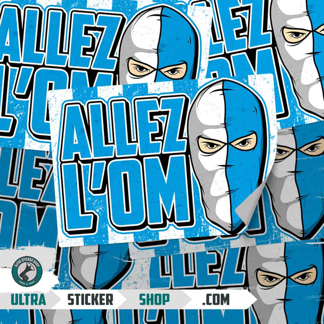 Allez L OM Stickers