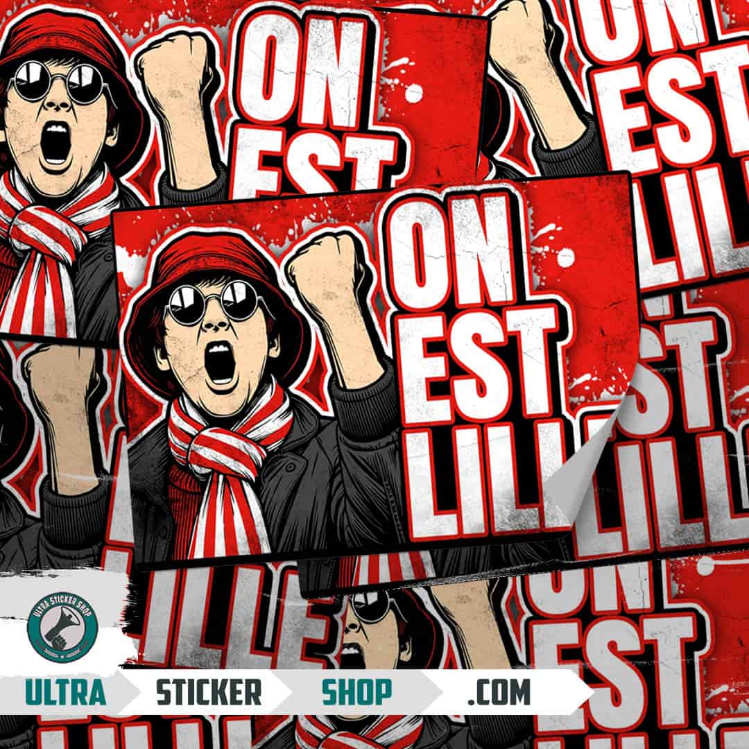 On Est Lille Stickers