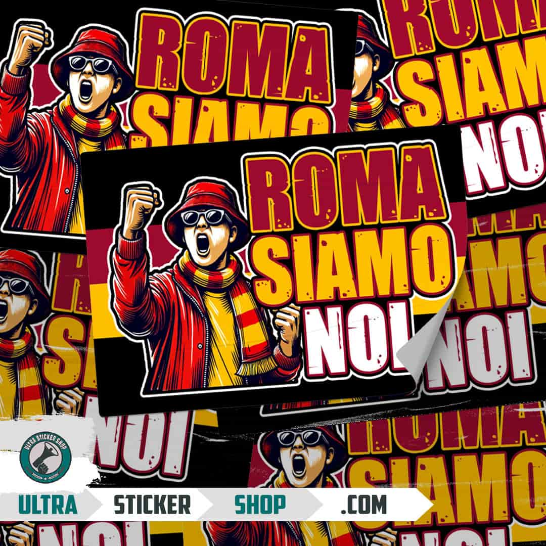 Roma Siamo Noi Stickers