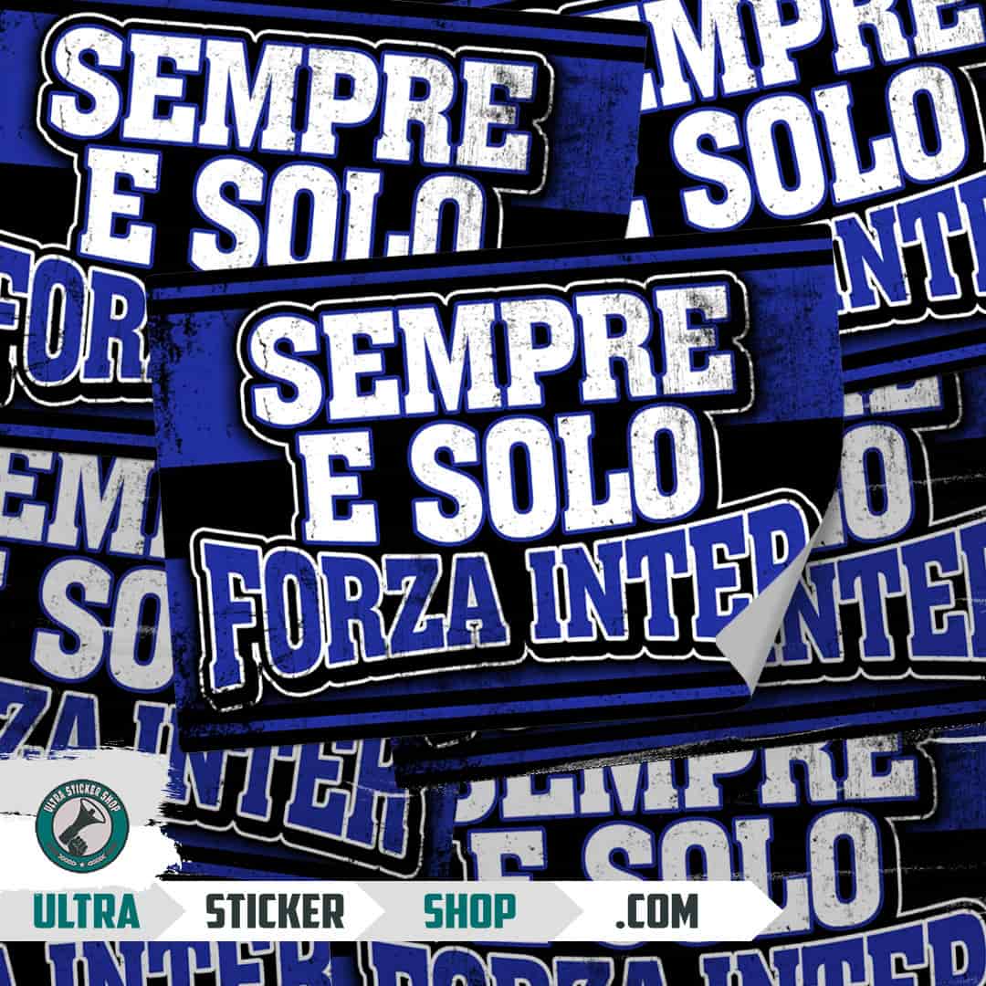 Sempre E Solo Forza Inter Stickers