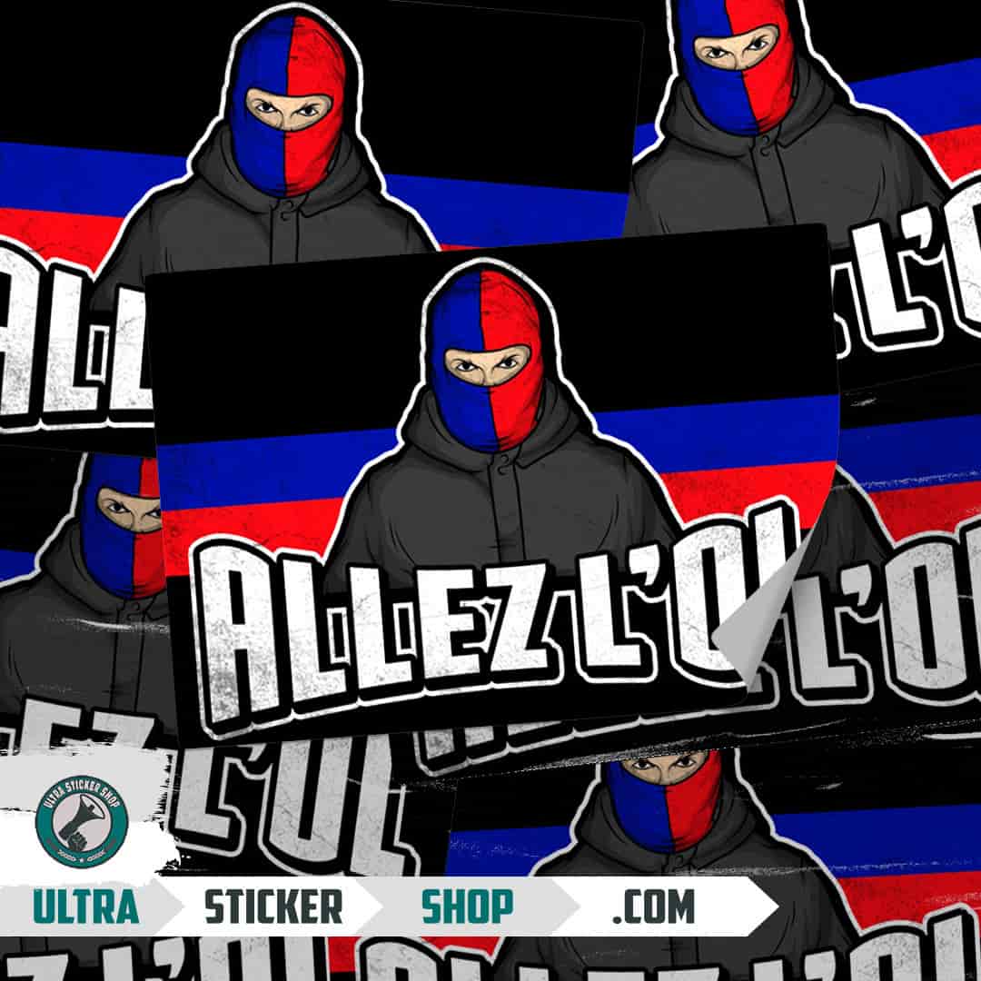 Allez l'OL Stickers