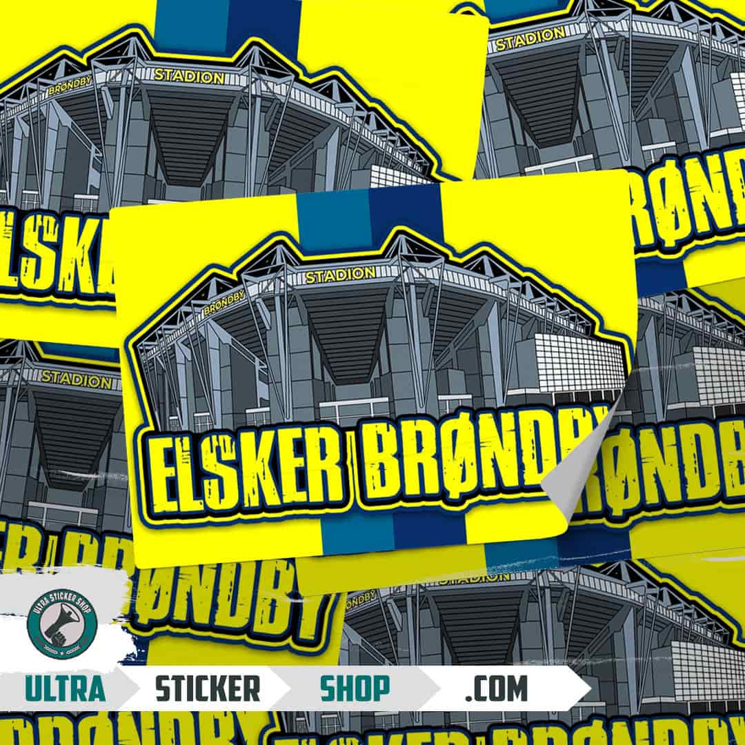 Elsker Brøndby Stickers