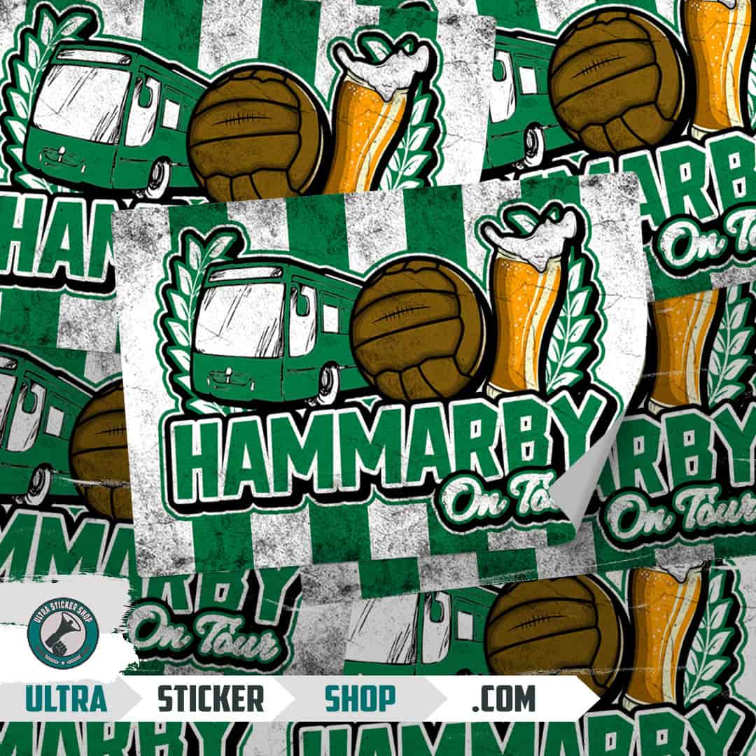 Hammarby ON Tour Stickers