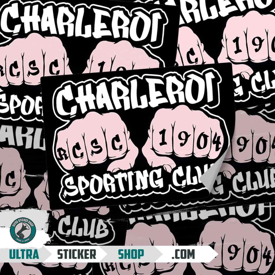 Charleroi sporting club Stickers