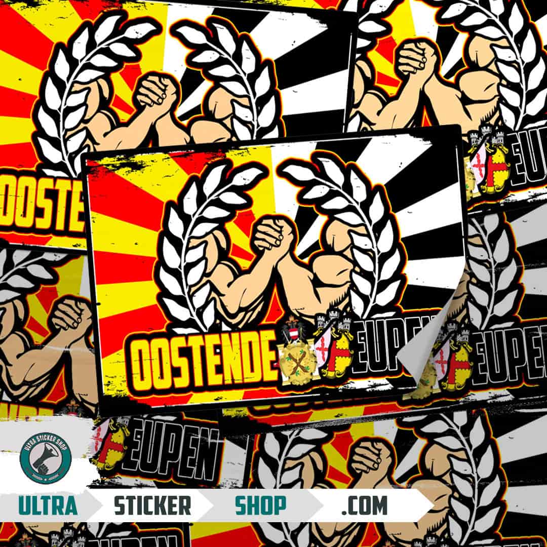 Oostende X Eupen Stickers