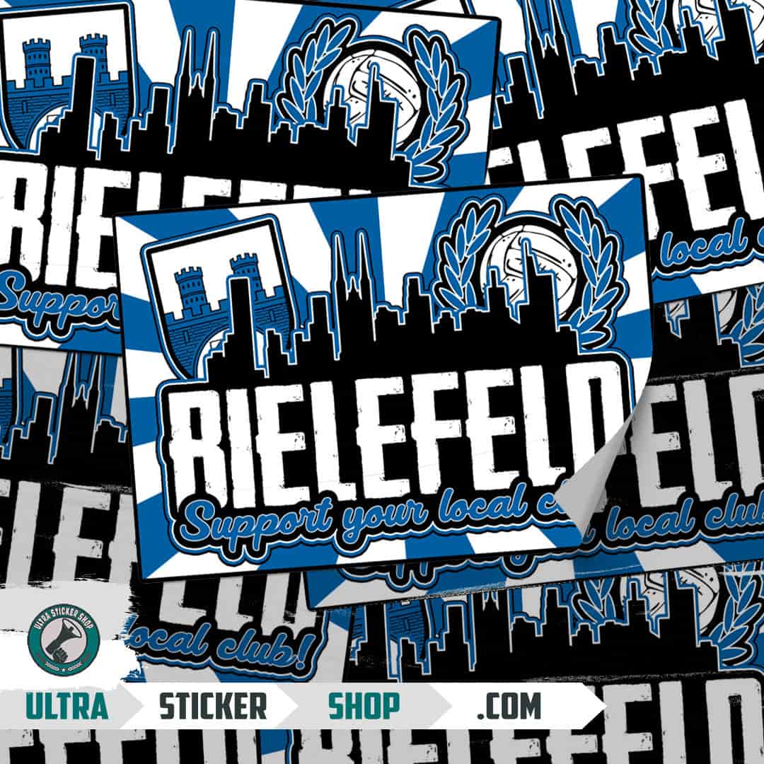 Bielefeld support your local club Stickers