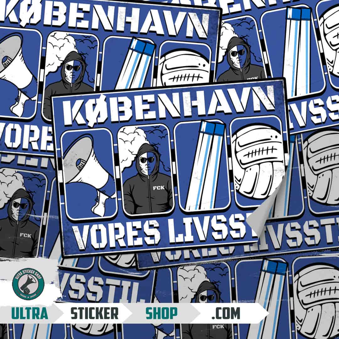 København vores livsstil Stickers