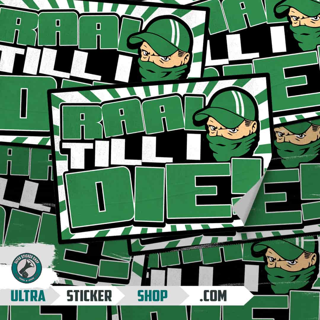 RAAL Till I Die Stickers