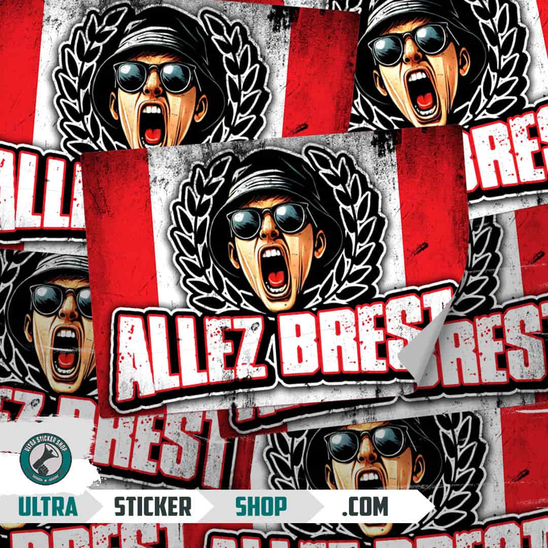 Allez Brest Stickers