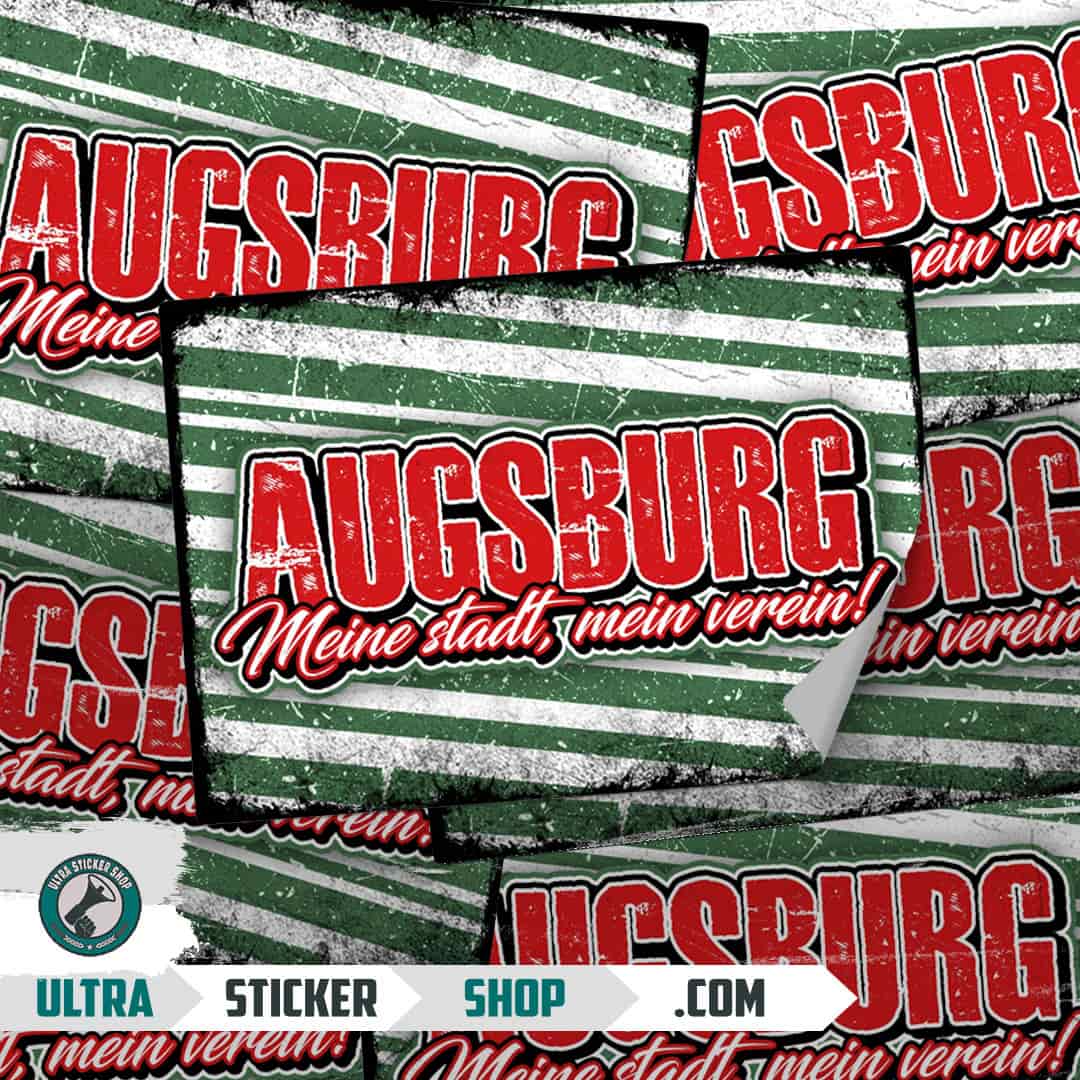 Augsburg meine stadt, mein verein! Stickers