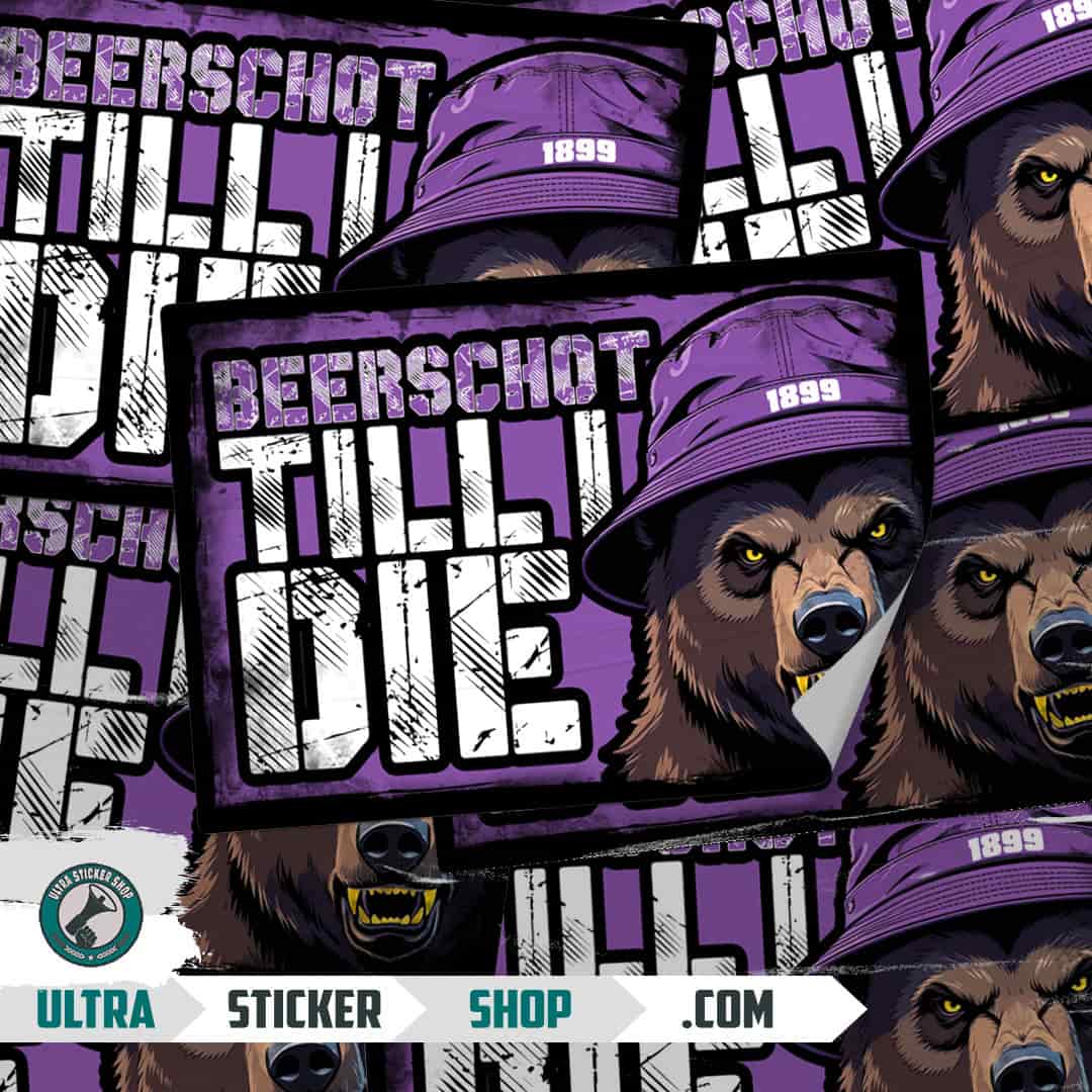 Beerschot till I Die Stickers