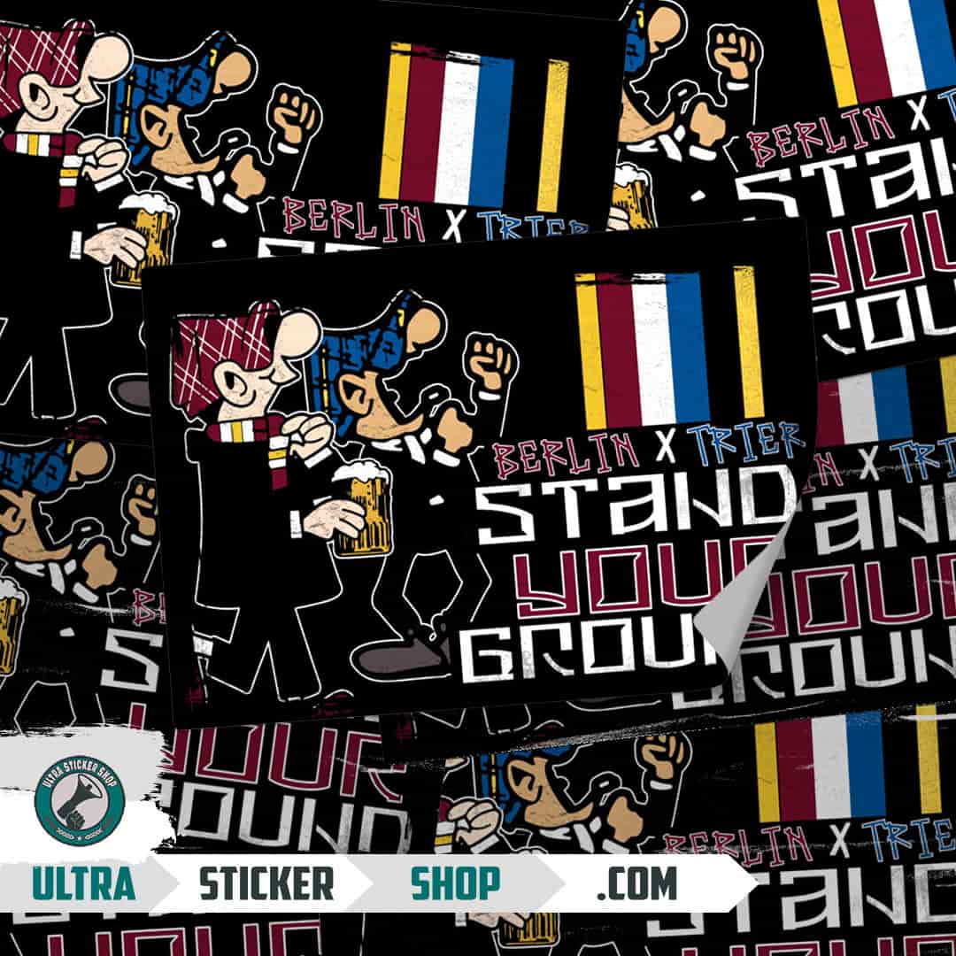 Berlin X Trier Stickers