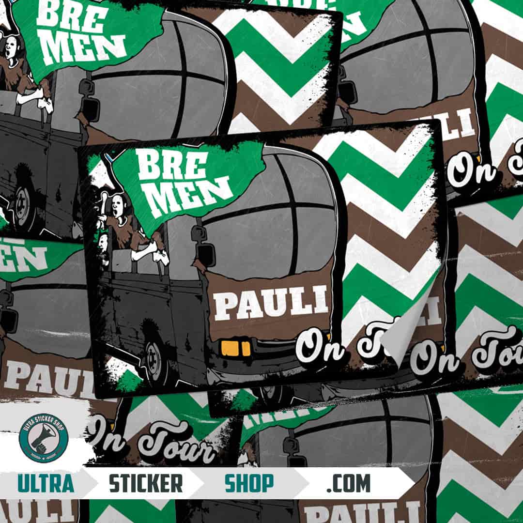 Bremen Pauli On tour Stickers