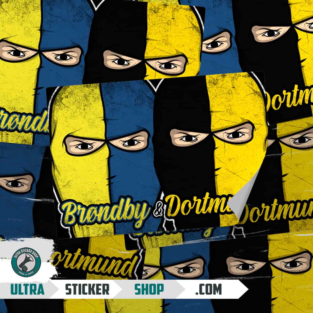Brøndby X Dortmund Stickers