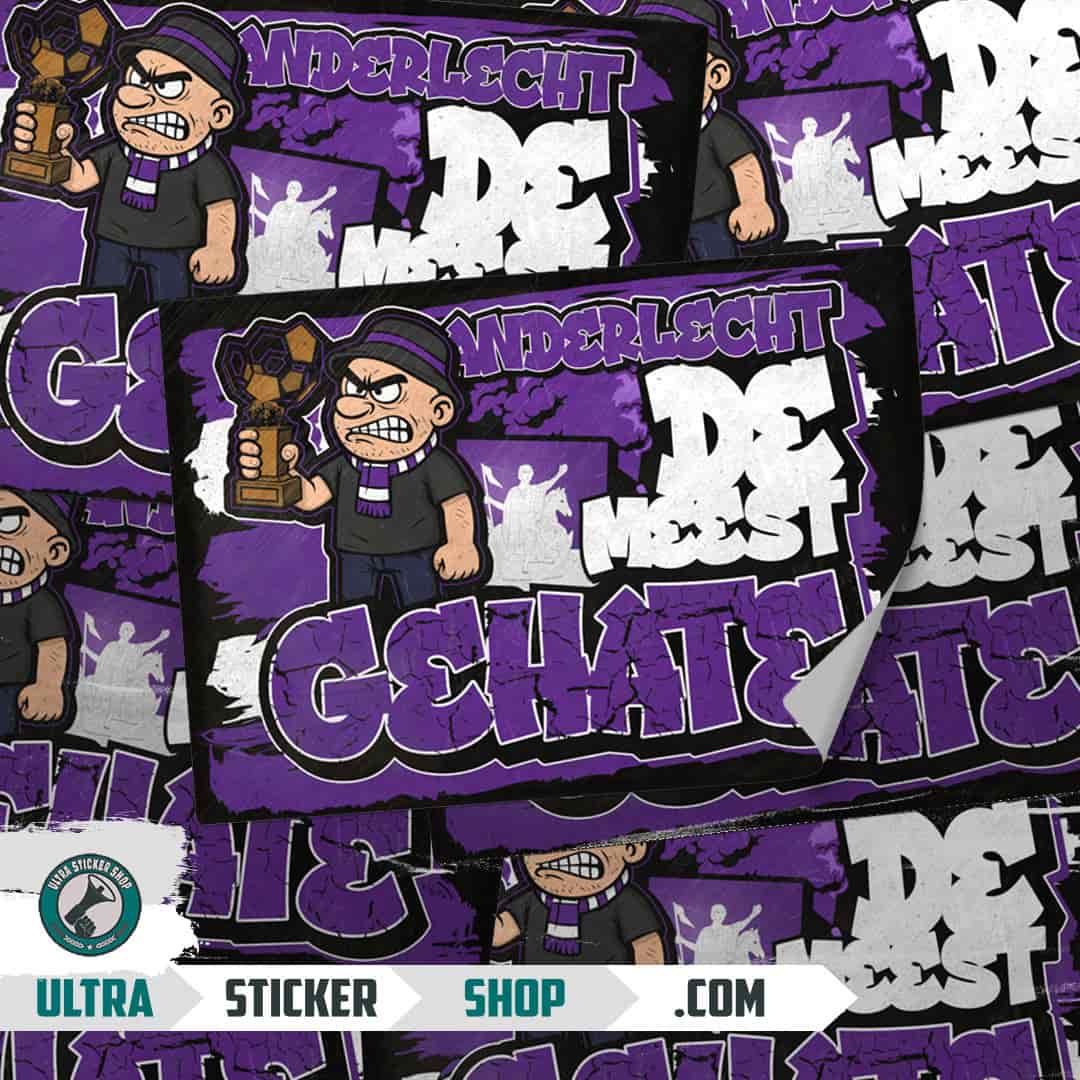 Anderlecht de meest gehate Stickers