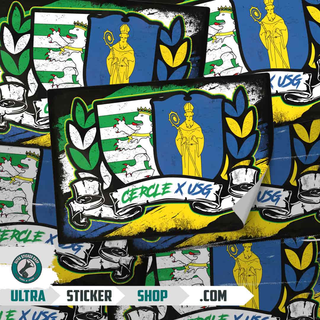 Cercle X USG Stickers