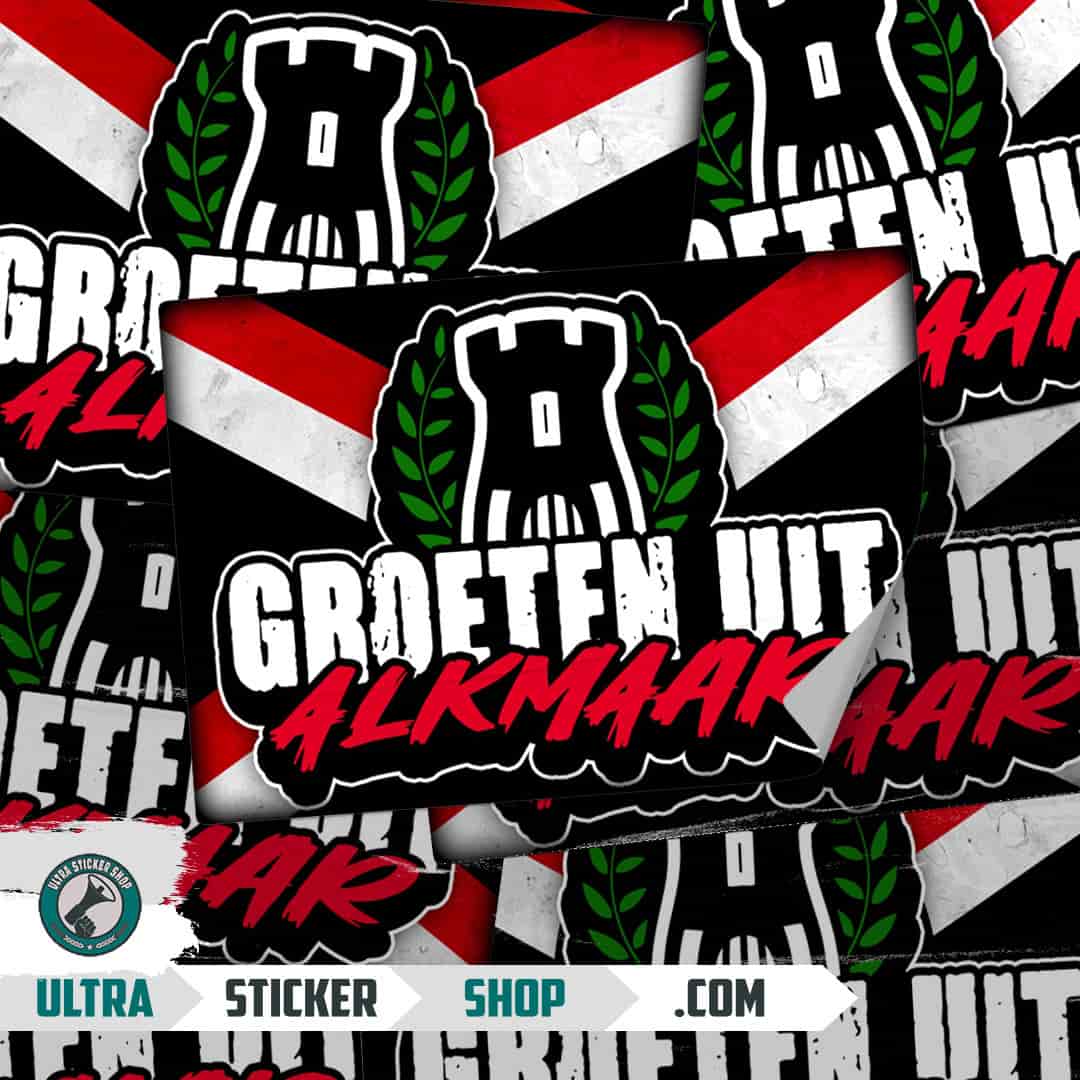 Groeten uit Alkmaar Stickers