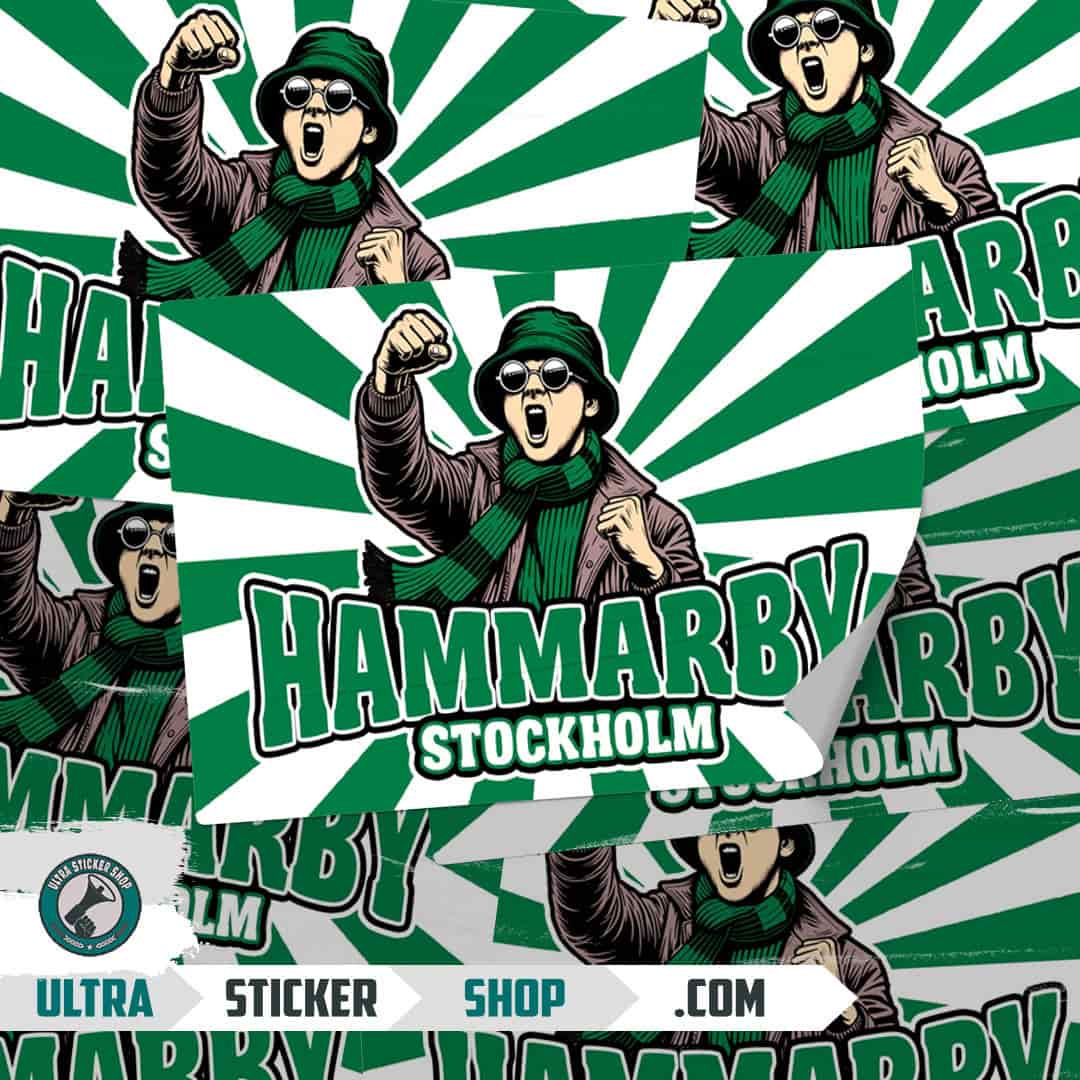 Hammarby Stockholm Stickers