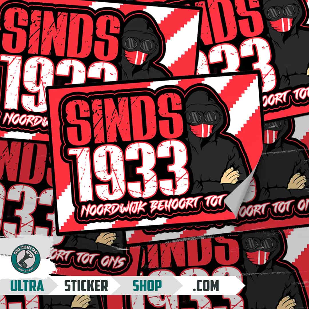 Sinds 1933 Stickers