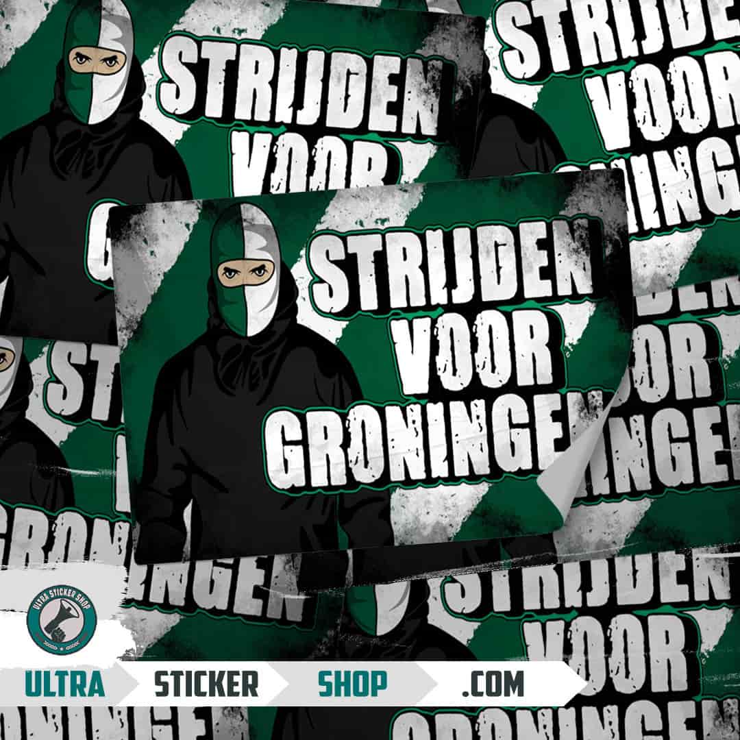 Strijden voor Groningen Stickers