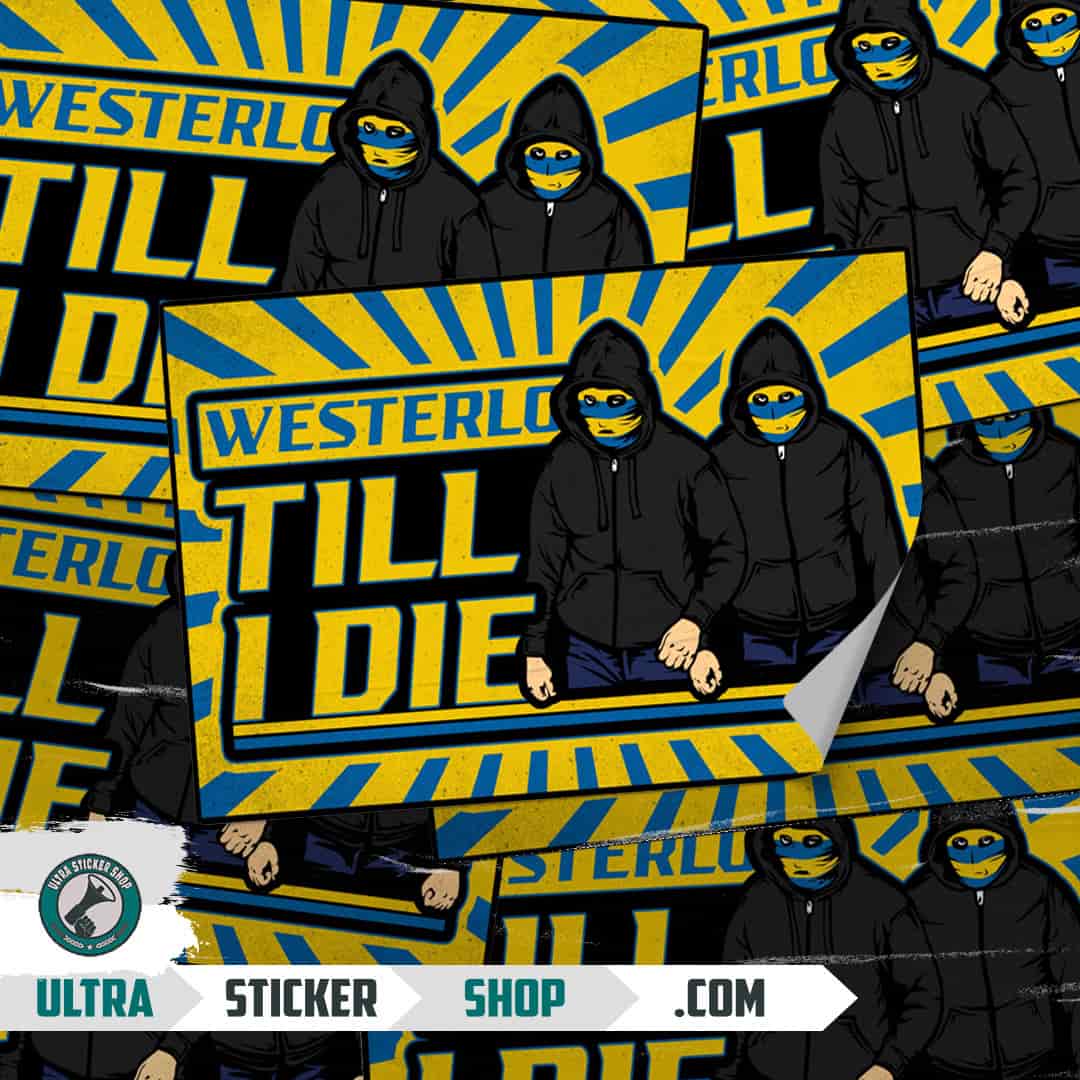 Westerlo Till I die Stickers