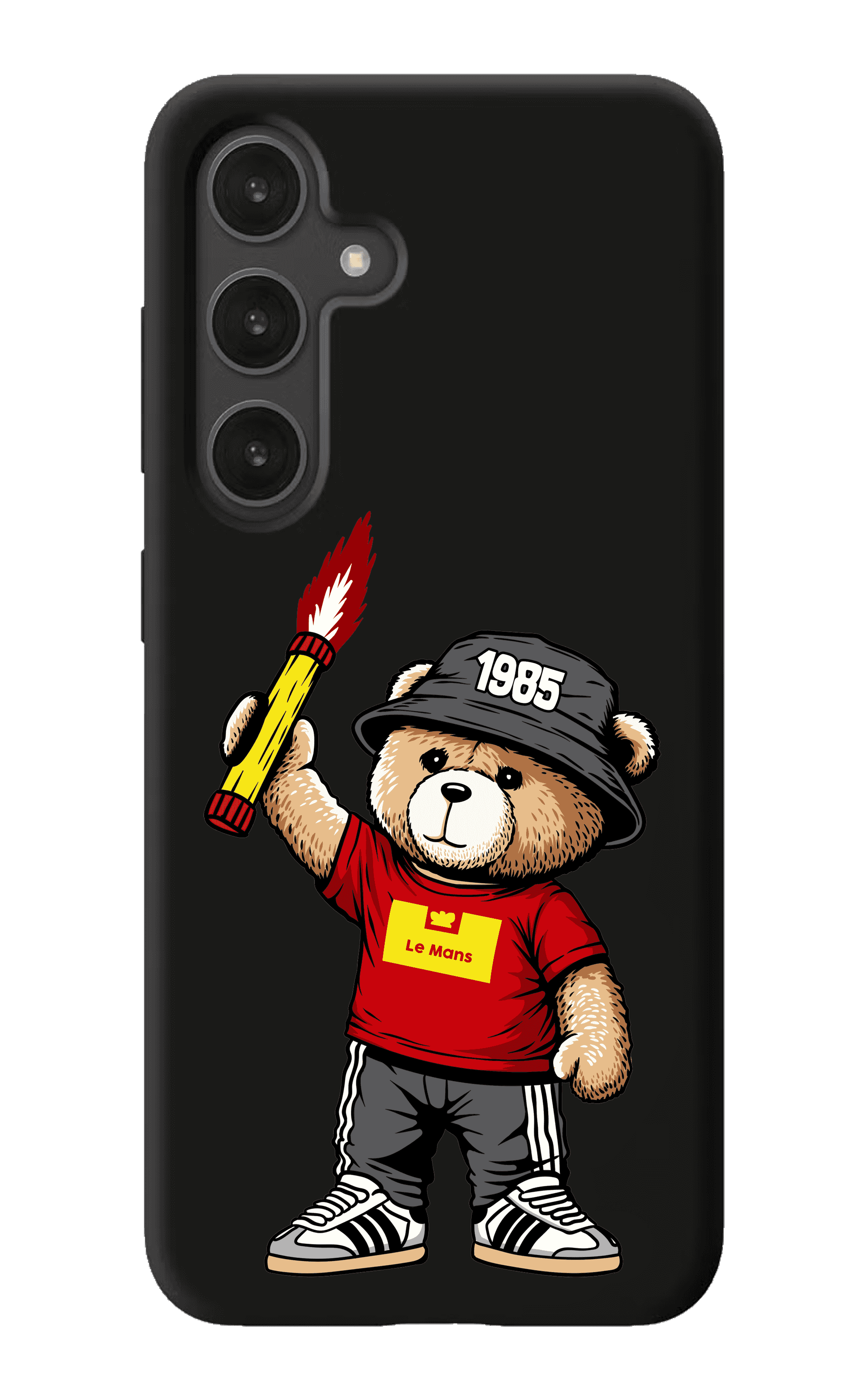 Le Mans 1985 bear Samsung Case