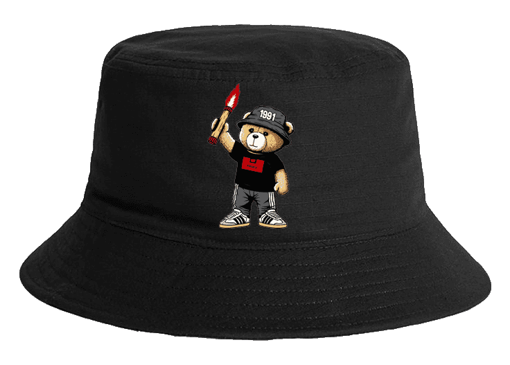 Fleury 1991 bear Bucket Hat