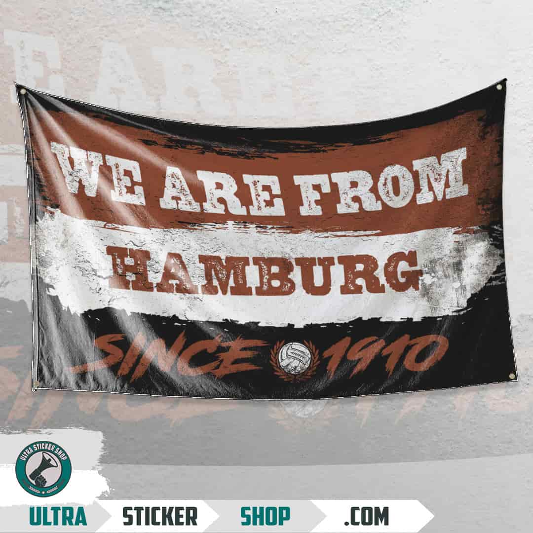 We are from Hamburg since 1910 Flag