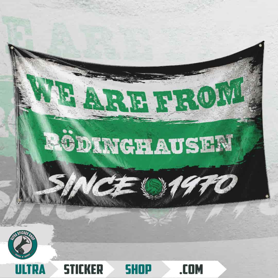 We are from Rödinghausen since 1970 Flag