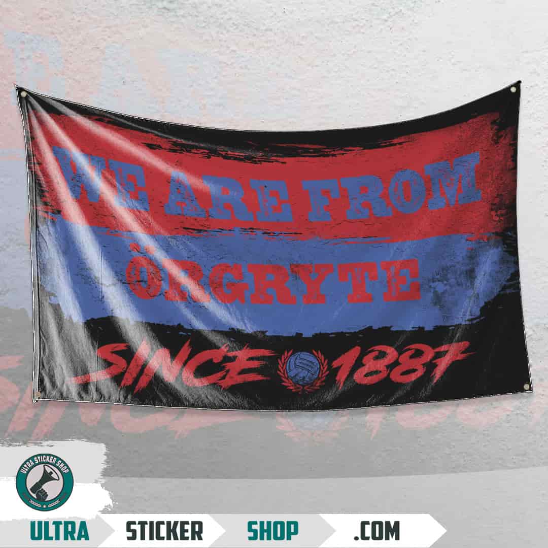 We are from Örgryte since 1887 Flag