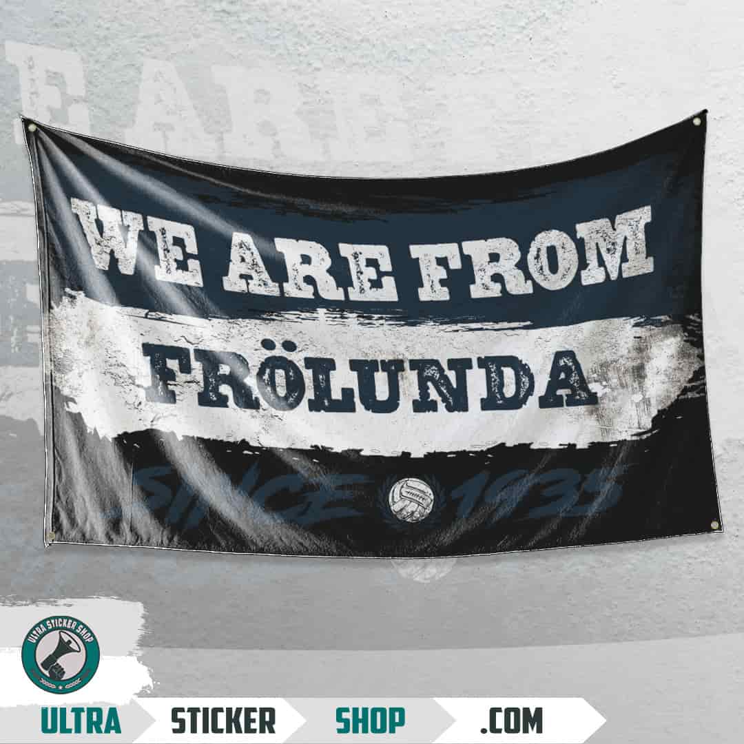 We are from Frölunda since 1935 Flag
