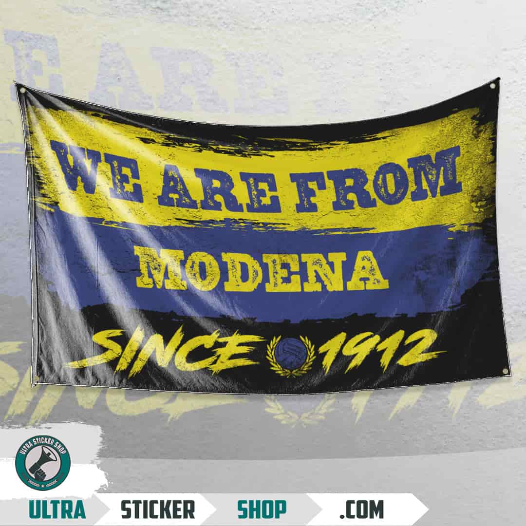 We are from Modena since 1912 Flag