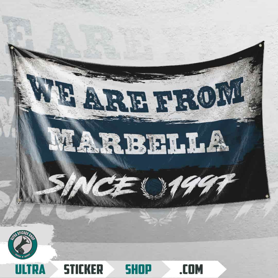 We are from Marbella since 1997 Flag