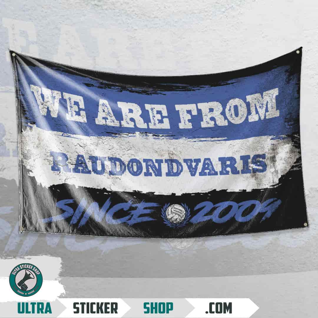 We are from Raudondvaris since 2009 Flag